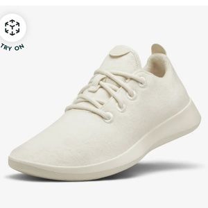 White all birds wool runners - size 8